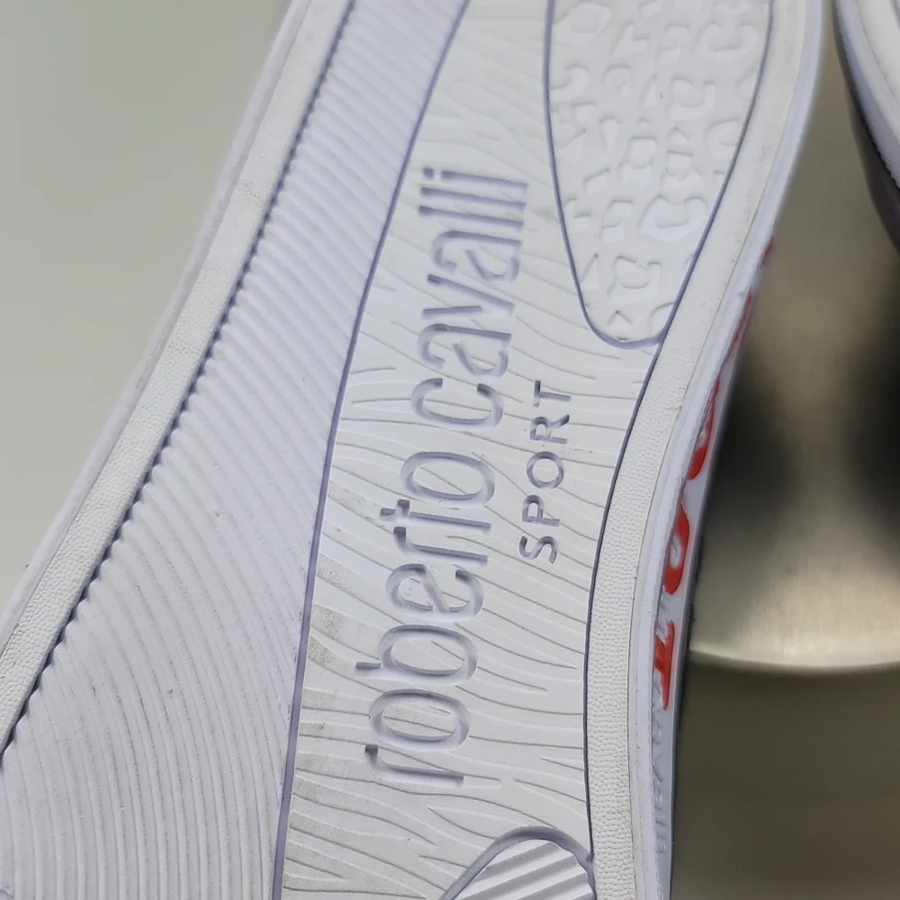 Roberto Cavalli Sport Canvas Men's Sneakers. Brand New. - Picture 12 of 13